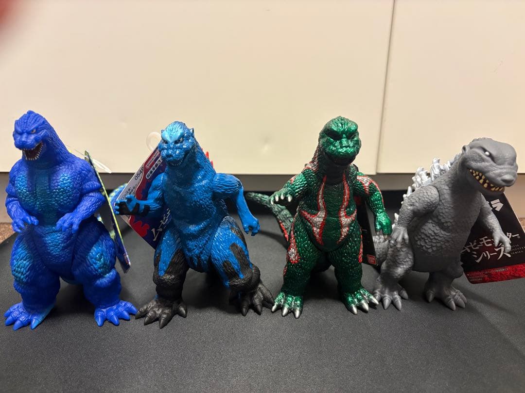 ゴジラ ムービーモンスター ゴジラアート展 4体セット