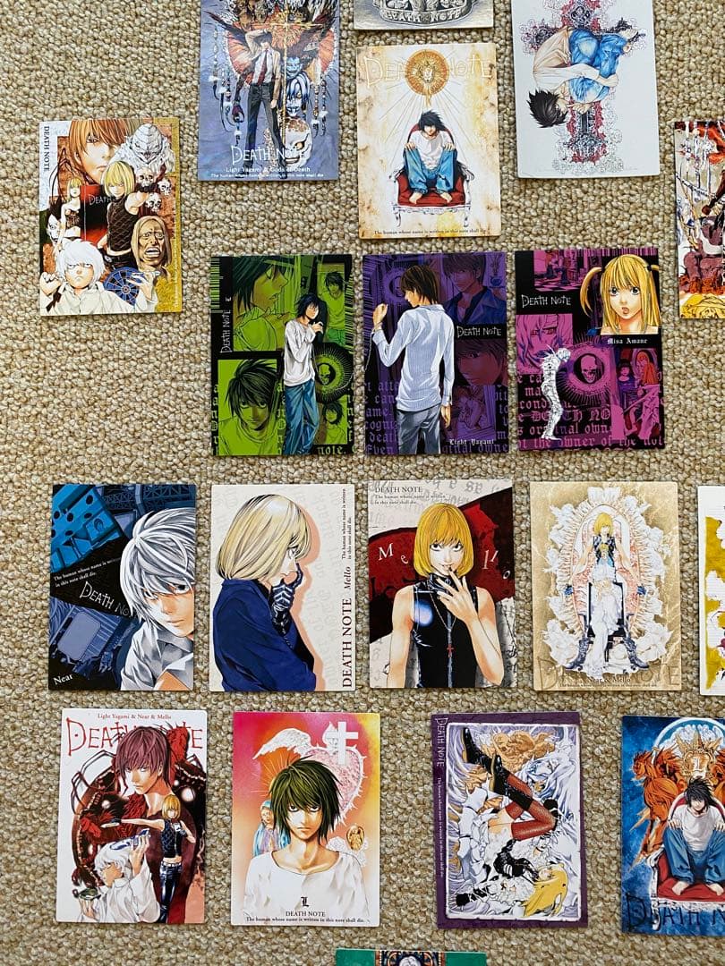 デスノート【レア】カード！スペシャルレア！キラ！夜神月！Ｌ！リューク！20枚！