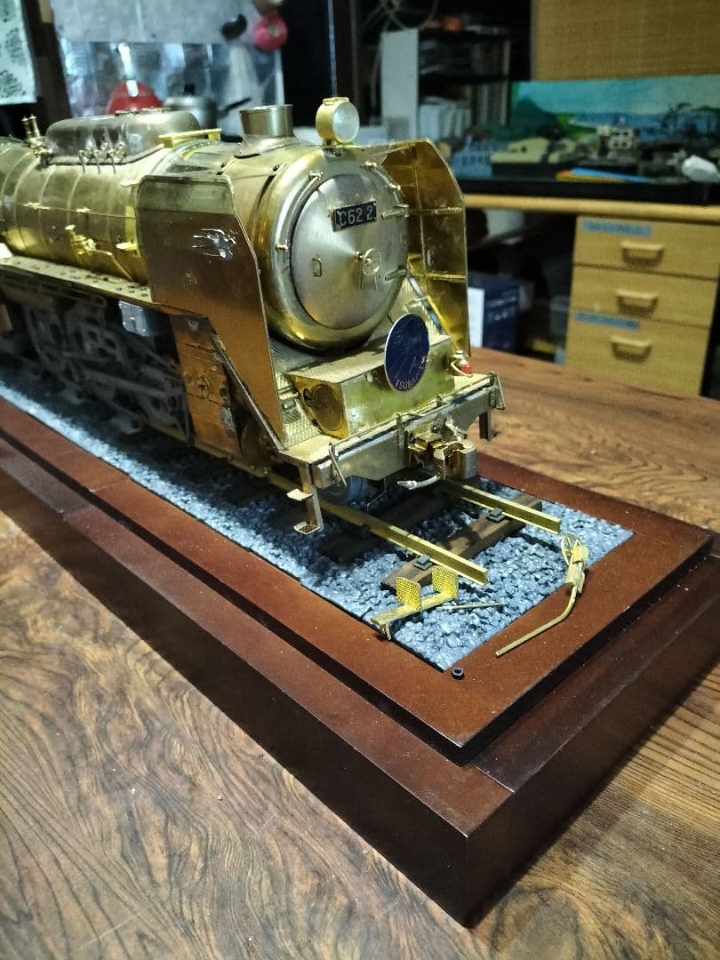 C62 蒸気機関車模型 金属製 デアゴスティーニ製 金属模型
