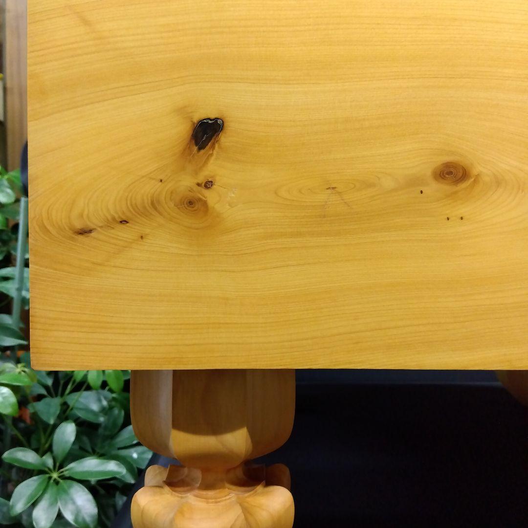 【国産　本榧　6寸碁盤　木表　未使用】