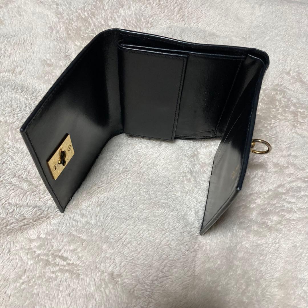オールド】CELINE ガンチーニ レザー財布