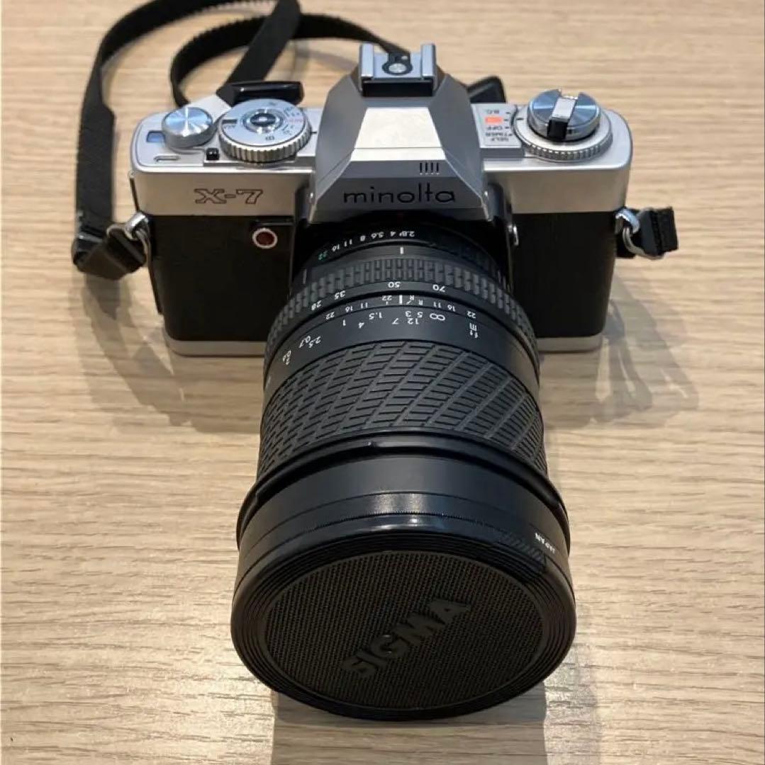 Minolta X-7 フィルム一眼レフカメラ