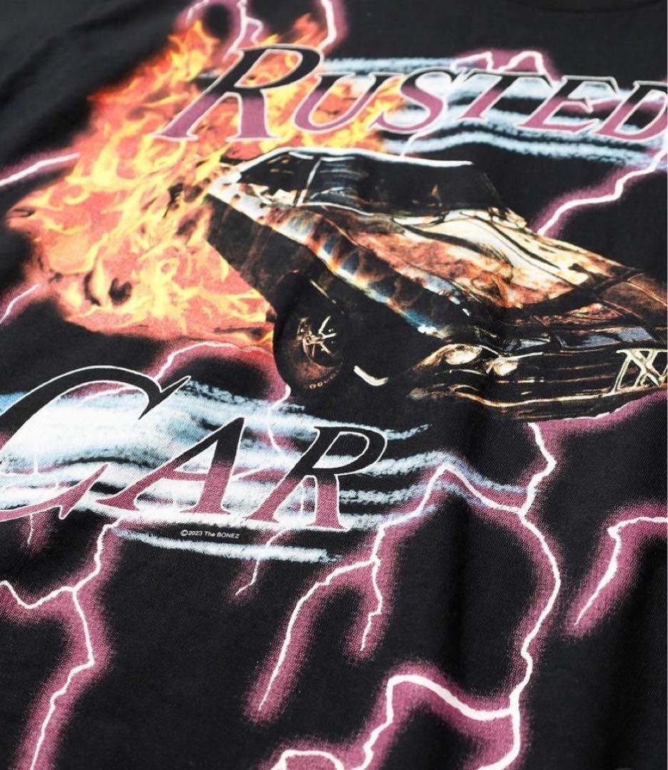 The BONEZ Rusted Car-Tee saint m×××××× - メルカリ