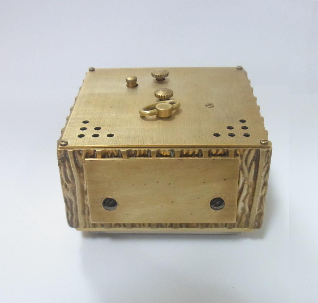 ドイツ製 機械式時計 置時計 EUROPA 稼動品 （出品1）