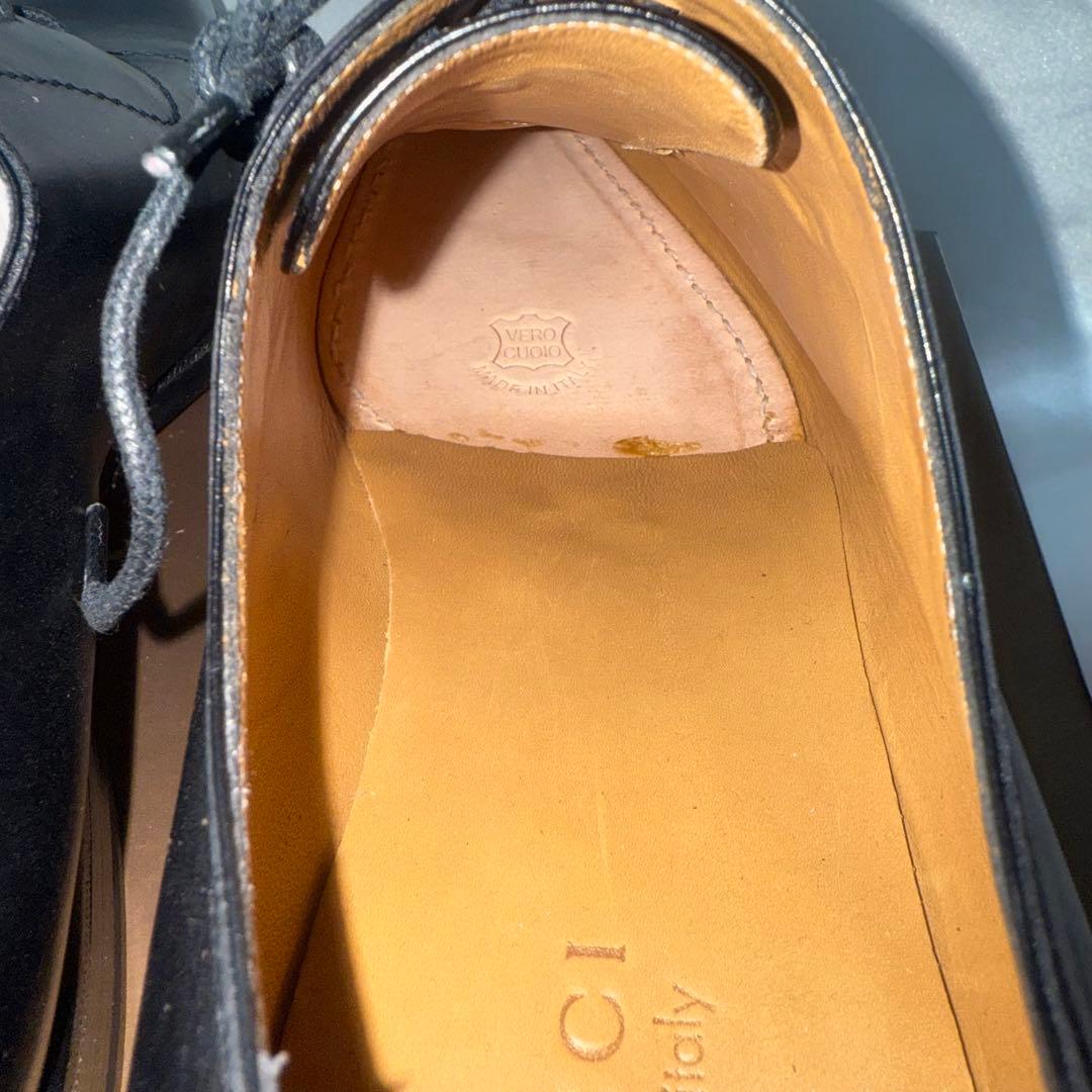 極美品 GUCCI レースアップシューズ 43 ビジネスシューズ 大きいサイズ