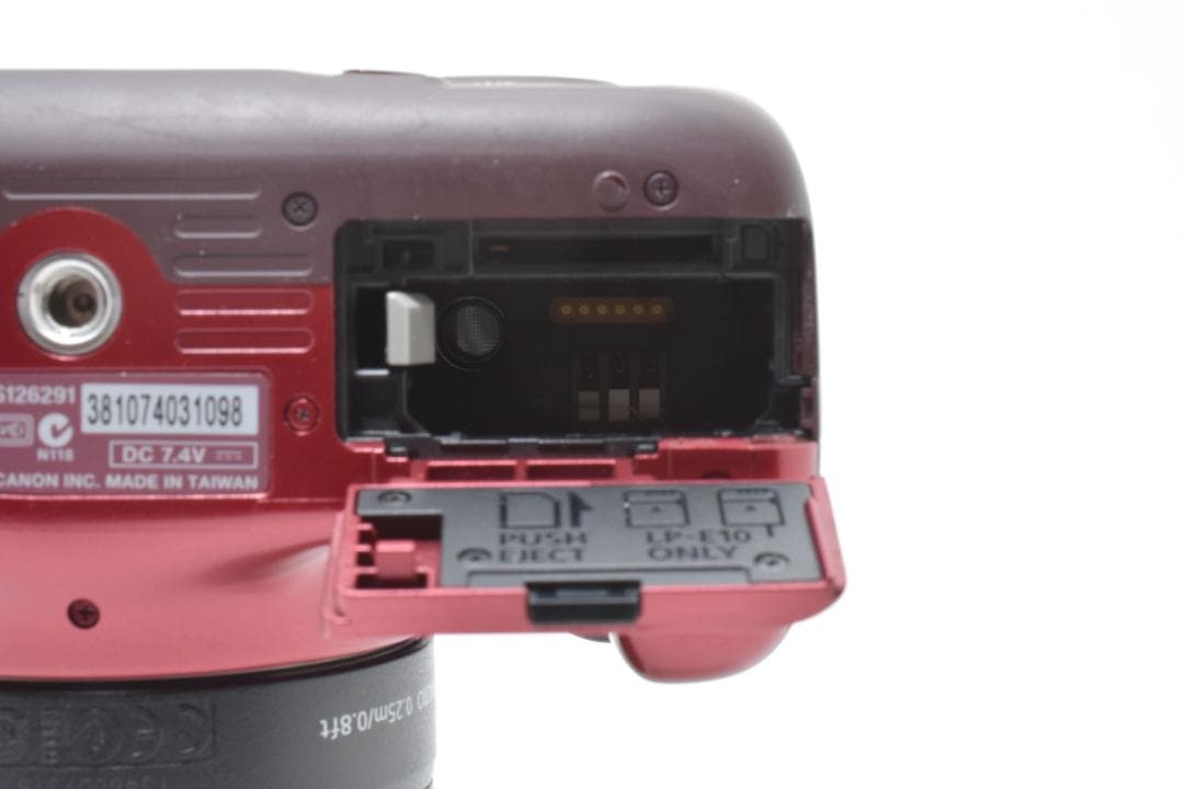 ⭐️すぐ使えます⭐️Canon EOS Kiss X50 レッド セット - メルカリ