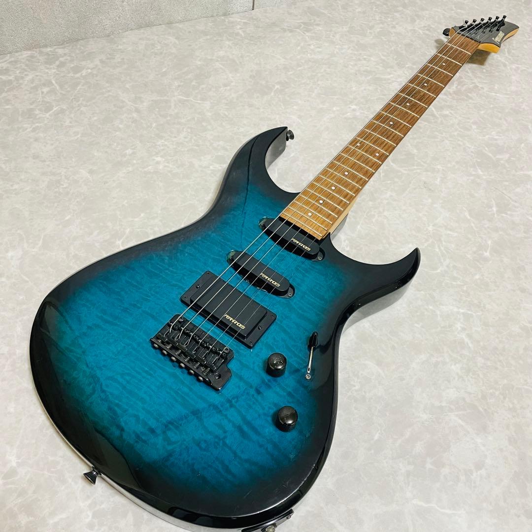 美品　FERNANDES フェルナンデス FGZ 400 エレキギター 杢目