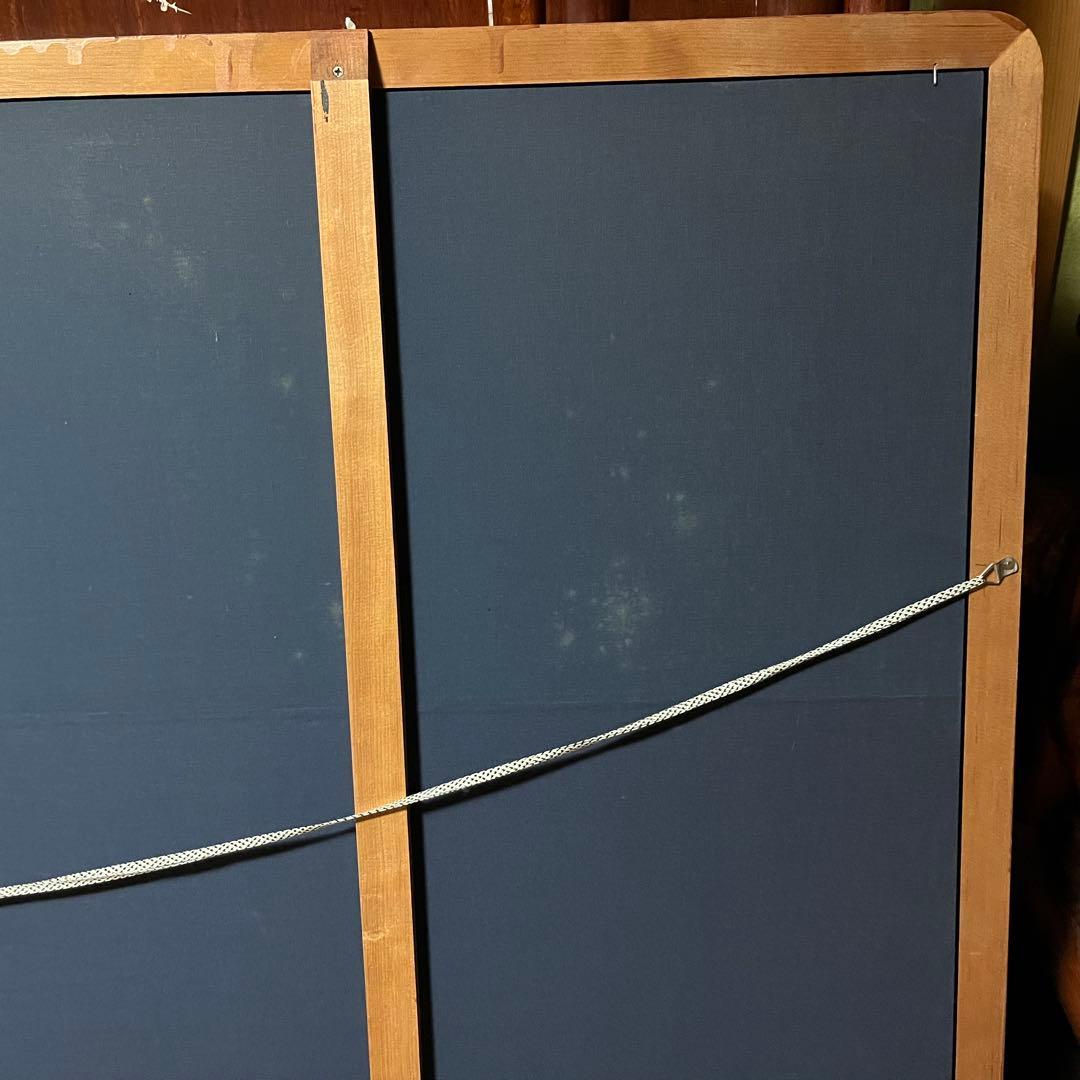 金魚絵画 フレーム付き　大きいサイズ　縁起