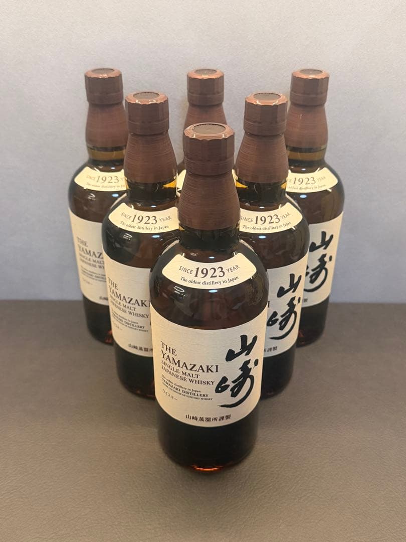 ☆サントリー ウィスキー 山崎 700ml 6本セット 化粧箱入り☆
