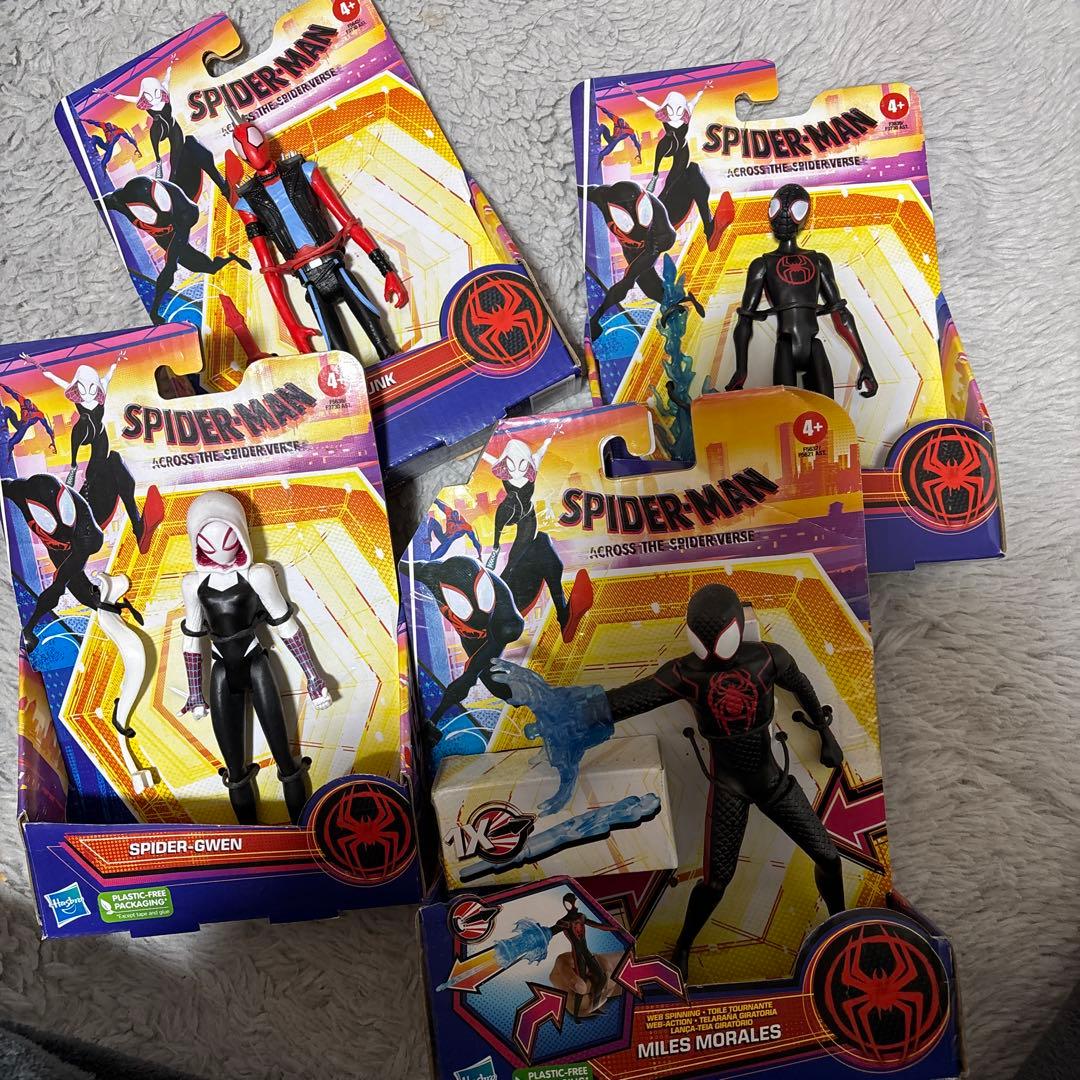 スパイダーバース スパイダーマン グウェン フィギュア マイルズ