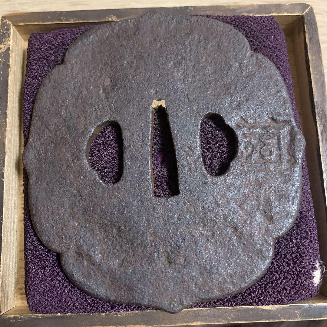 鍔 五岳真形図 紀信 在銘