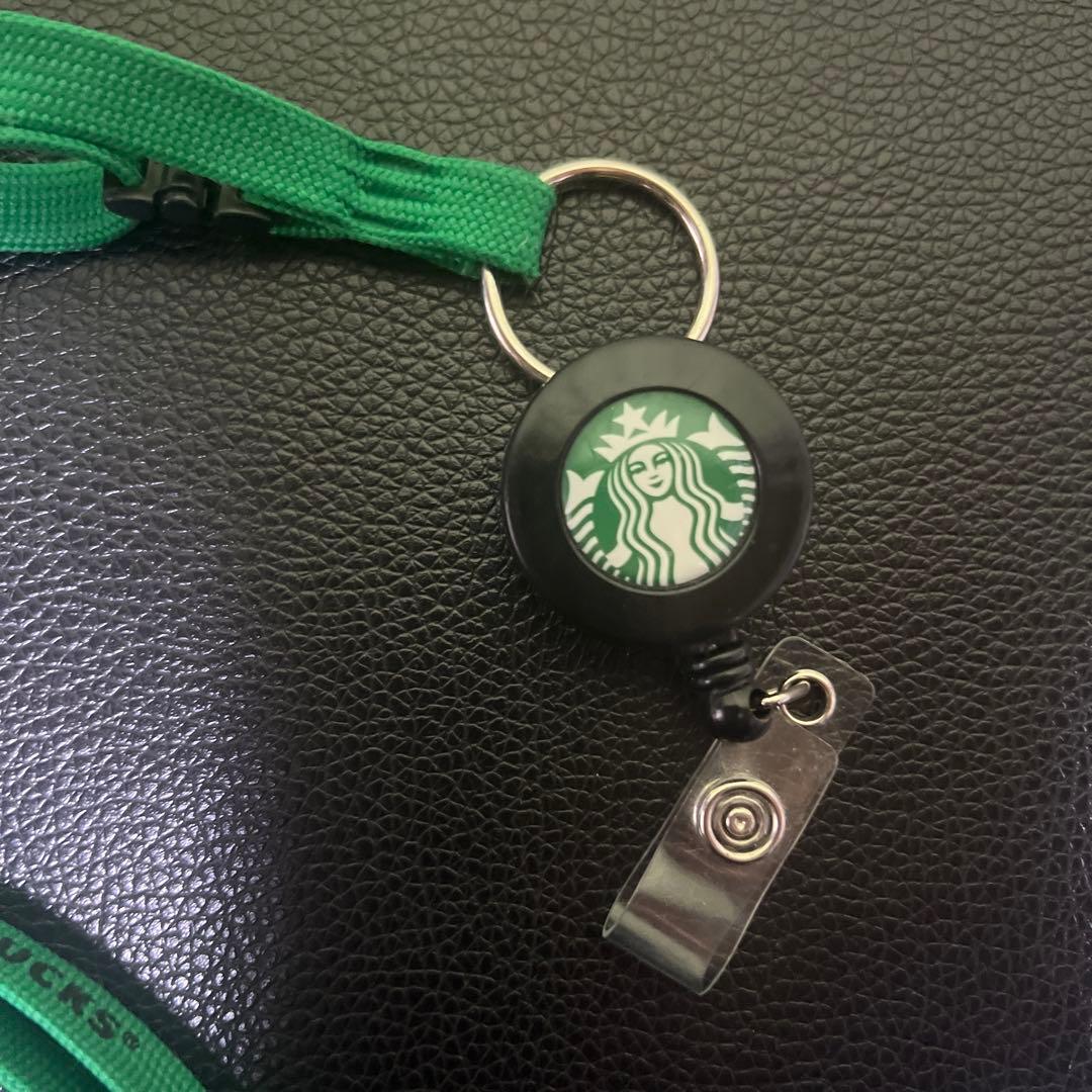 スターバックス スタバ IDホルダー リール付き 非売品 スターバックス