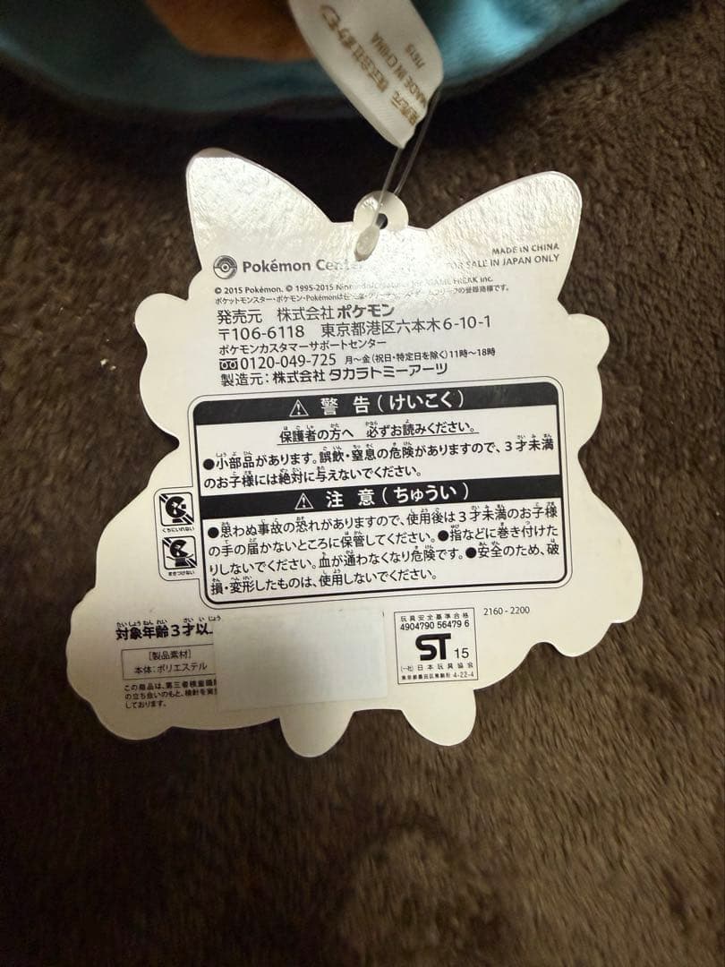 メガリザードンXのポンチョを着たピカチュウ ぬいぐるみ