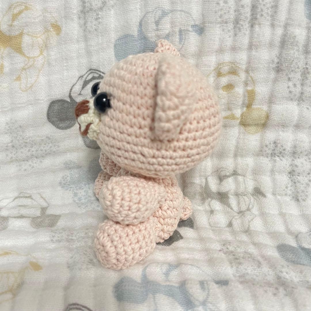 編みぐるみ クマ 熊 あみぐるみ ぬいぐるみ ハンドメイド 手作り