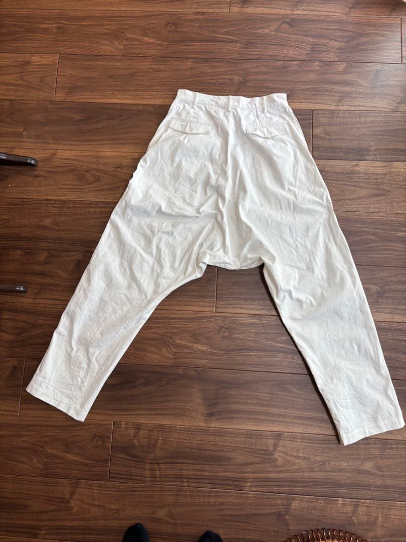 即完売・絶版モデル】urkool ユアクール ジッパー サルエルパンツ 黒