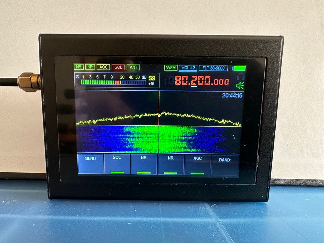 KKnoon SDR短波 受信機 | KKnoon ポータブルハンドヘルドラジオ