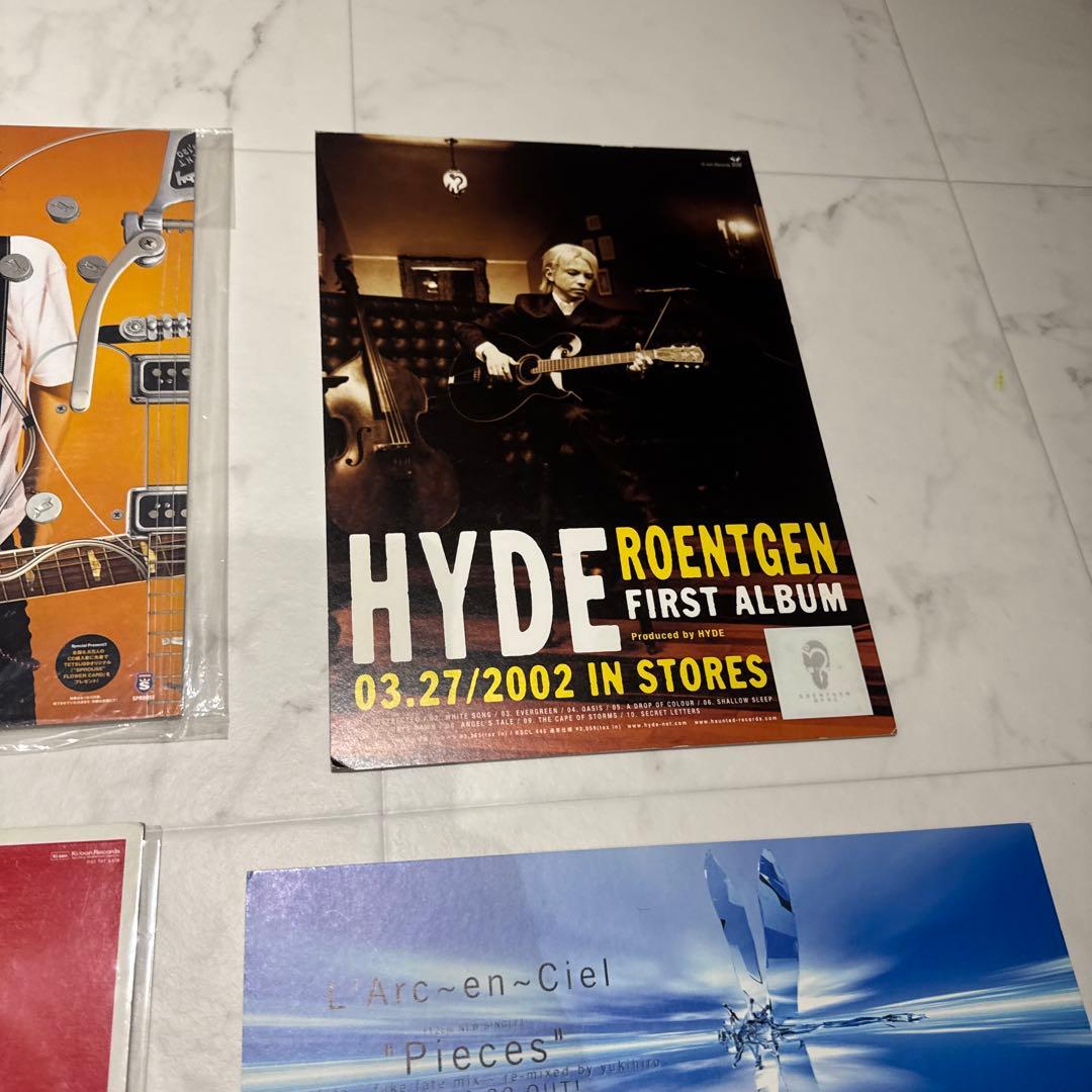 店頭展示用POP ラルクアンシエル L'Arc〜en〜Ciel hyde パネル - メルカリ