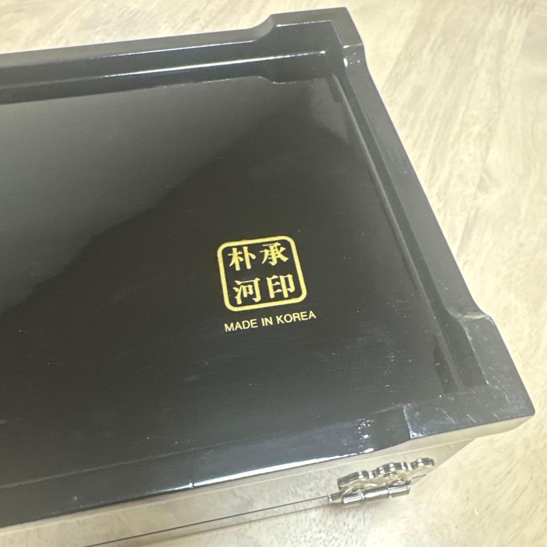 韓国伝統工芸・螺鈿細工（らでん）ジュエリーボックス