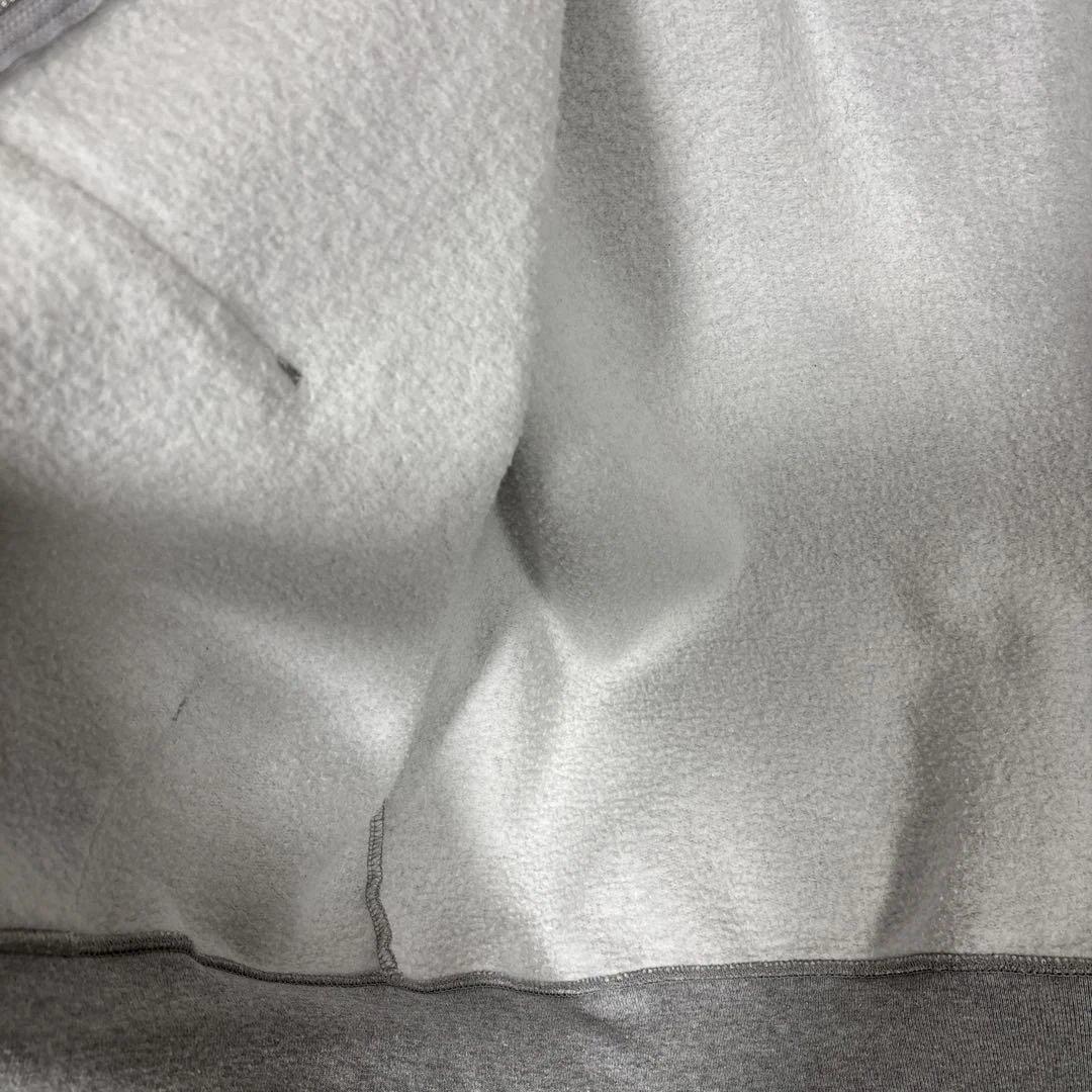 ブルードラゴン！Supreme グレー フード付きジップパーカー