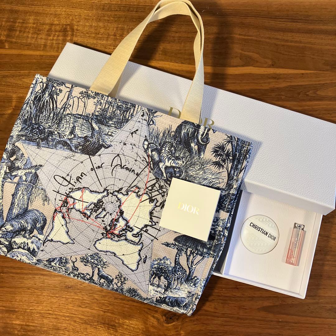Dior プラチナ会員 バースデーギフト トートバッグ リップグロウ