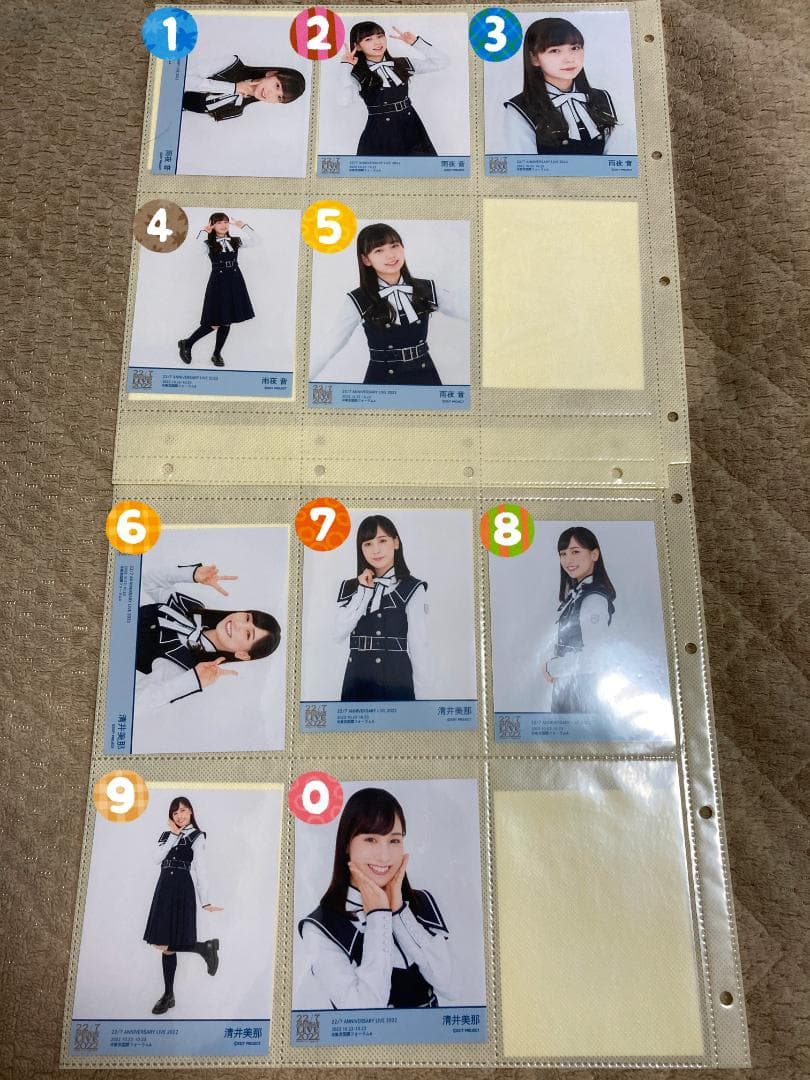 ナナニジ　anniversary live 2022 　計算中衣装ブロマイド