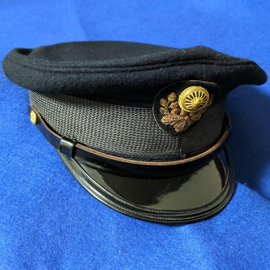鉄道グッズ：国鉄(日本国有鉄道)3号形 昭和40年度 鉄道帽子 国鉄制帽