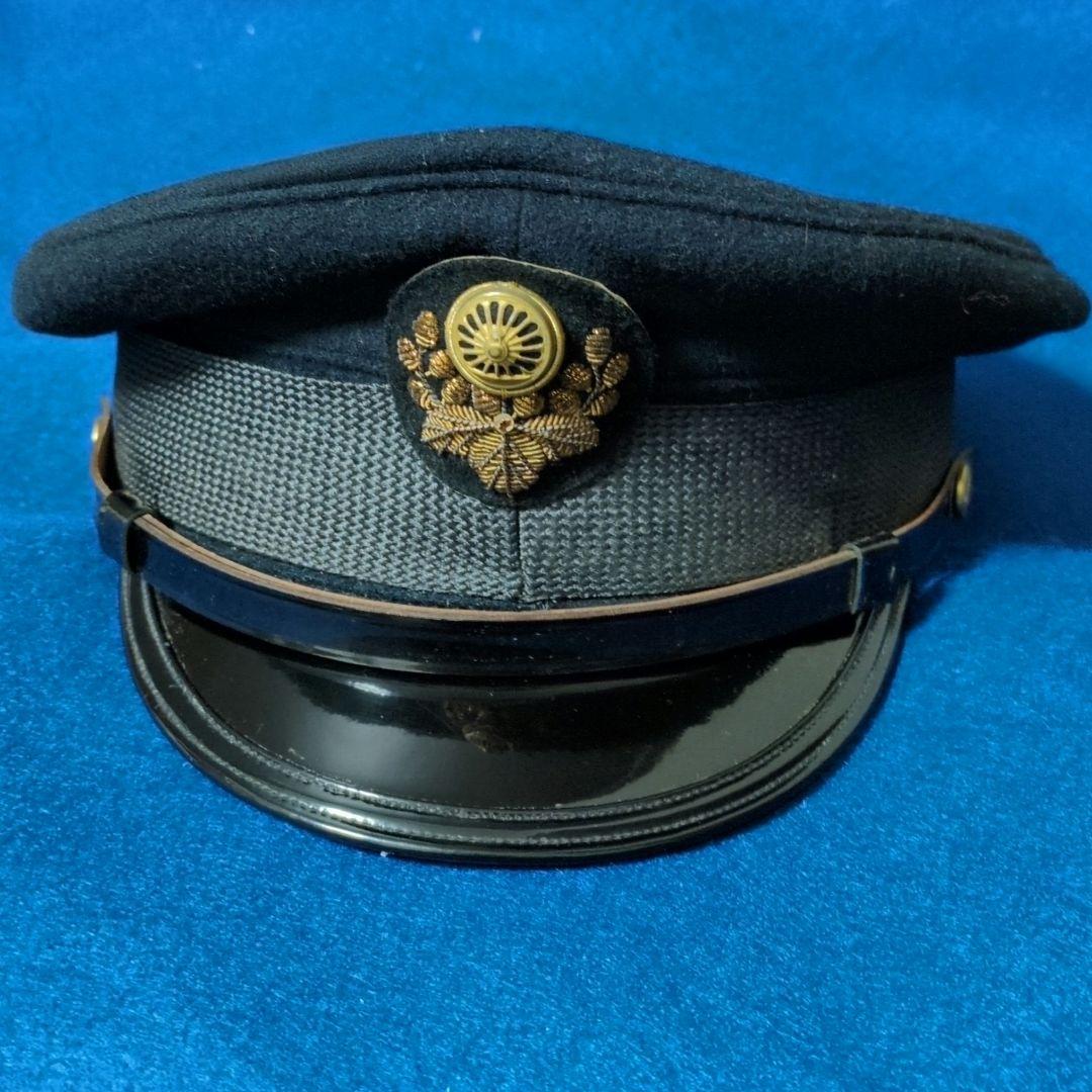 鉄道グッズ：国鉄(日本国有鉄道)3号形 昭和40年度 鉄道帽子 国鉄制帽