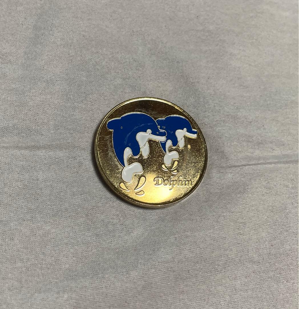 アクアスタジアム☆イルカ☆記念メダル☆茶平工業