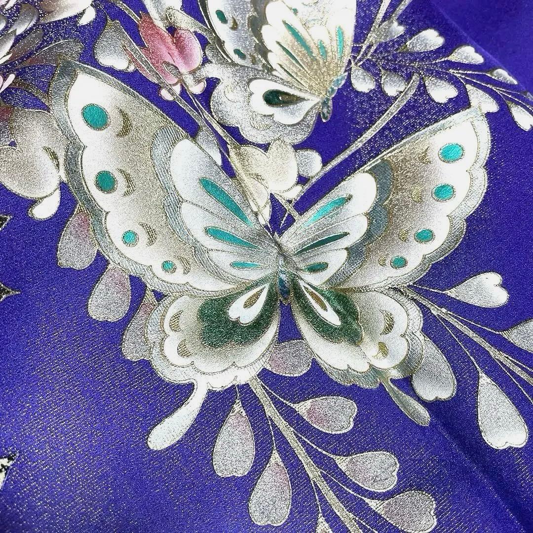 振袖フルセット 高身長 金通し 手描き友禅 成人式振袖 振袖 裄丈71