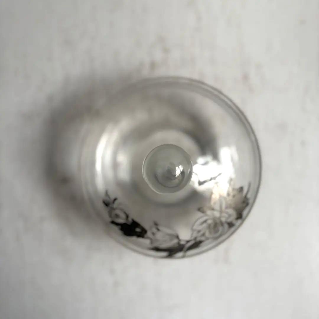 808 フランス パリ 蚤の市購入 美しいボンボニエール ガラス