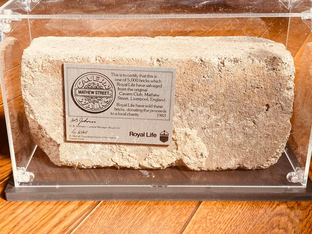 《完全限定品》THE BEATLES ビートルズ キャバーンクラブ レンガ