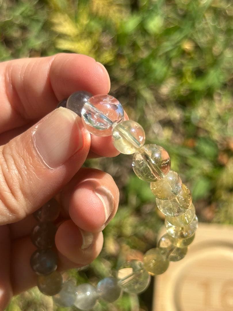 ユニドロブレスレット イエロー系