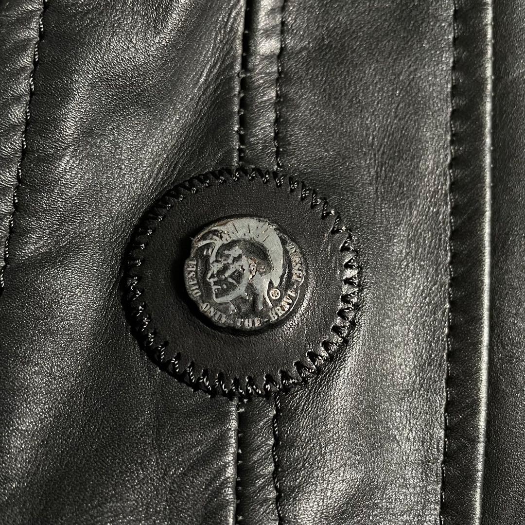 ディーゼル Diesel L-Ferguson レザージャケット ライダースの通販はau