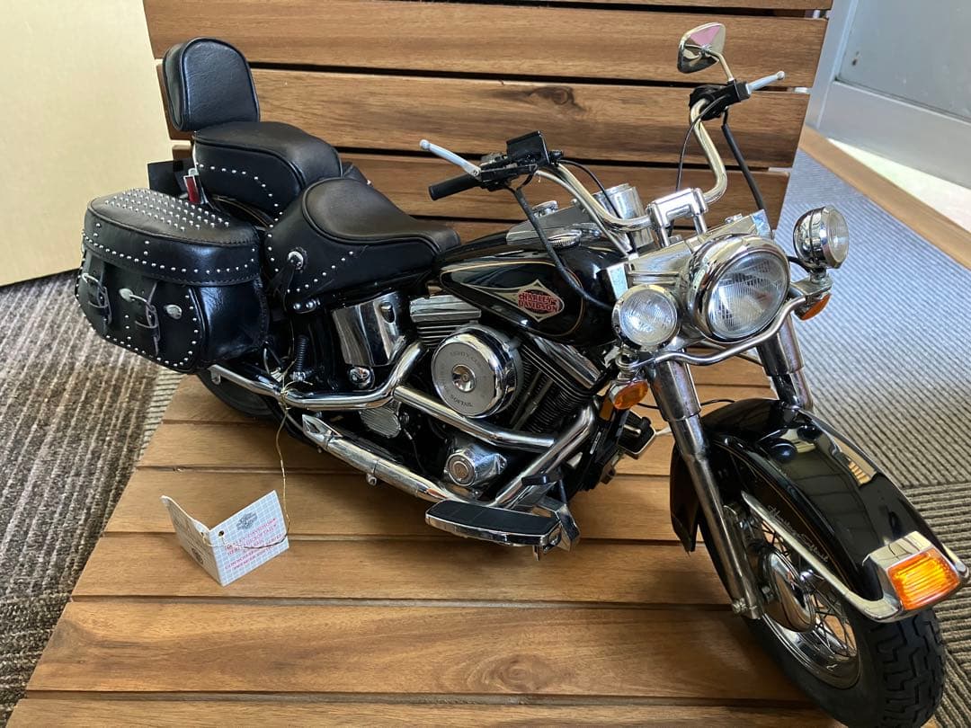ハーレーダビッドソン模型 アオシマ絶版ハーレーダビットソンプラモデル