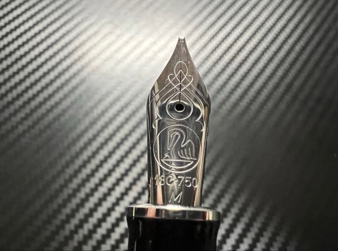 未使用に近い ペリカン スーベレーン M805 万年筆 シュトレーゼマン M