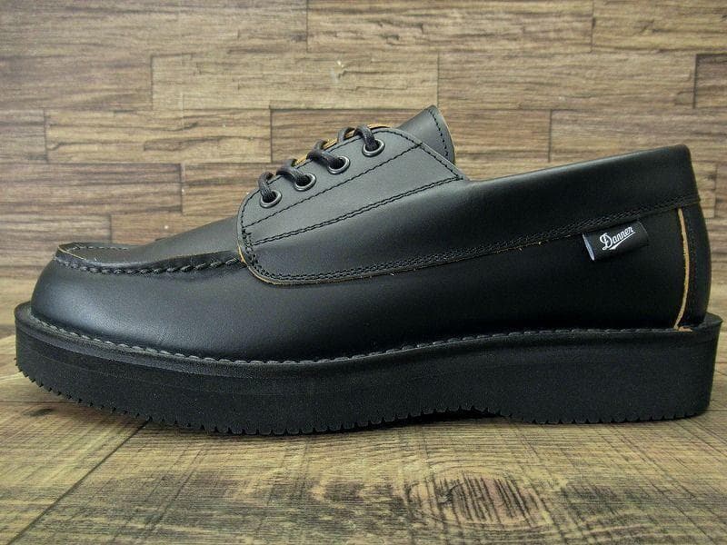 専用　ダナー ブローガン 茶芯 モカシン レザー シューズ 黒 26.5 ①