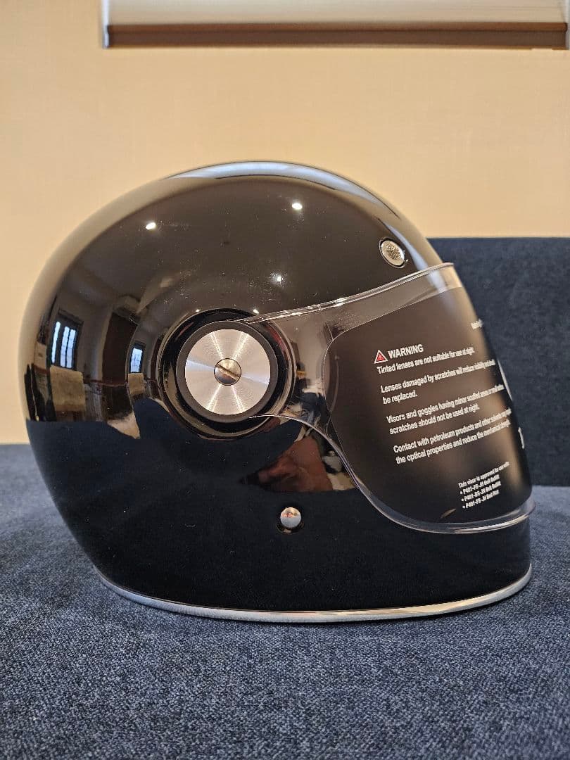 【よし】 BELL BULLITT CRF ソリッドグロスブラックM正規品