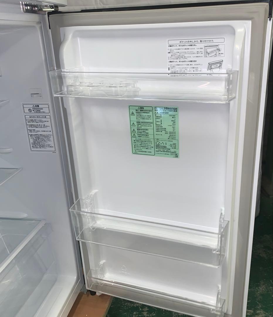 11h35. Hisense 120L 冷蔵庫 HR-B1202 2021年製