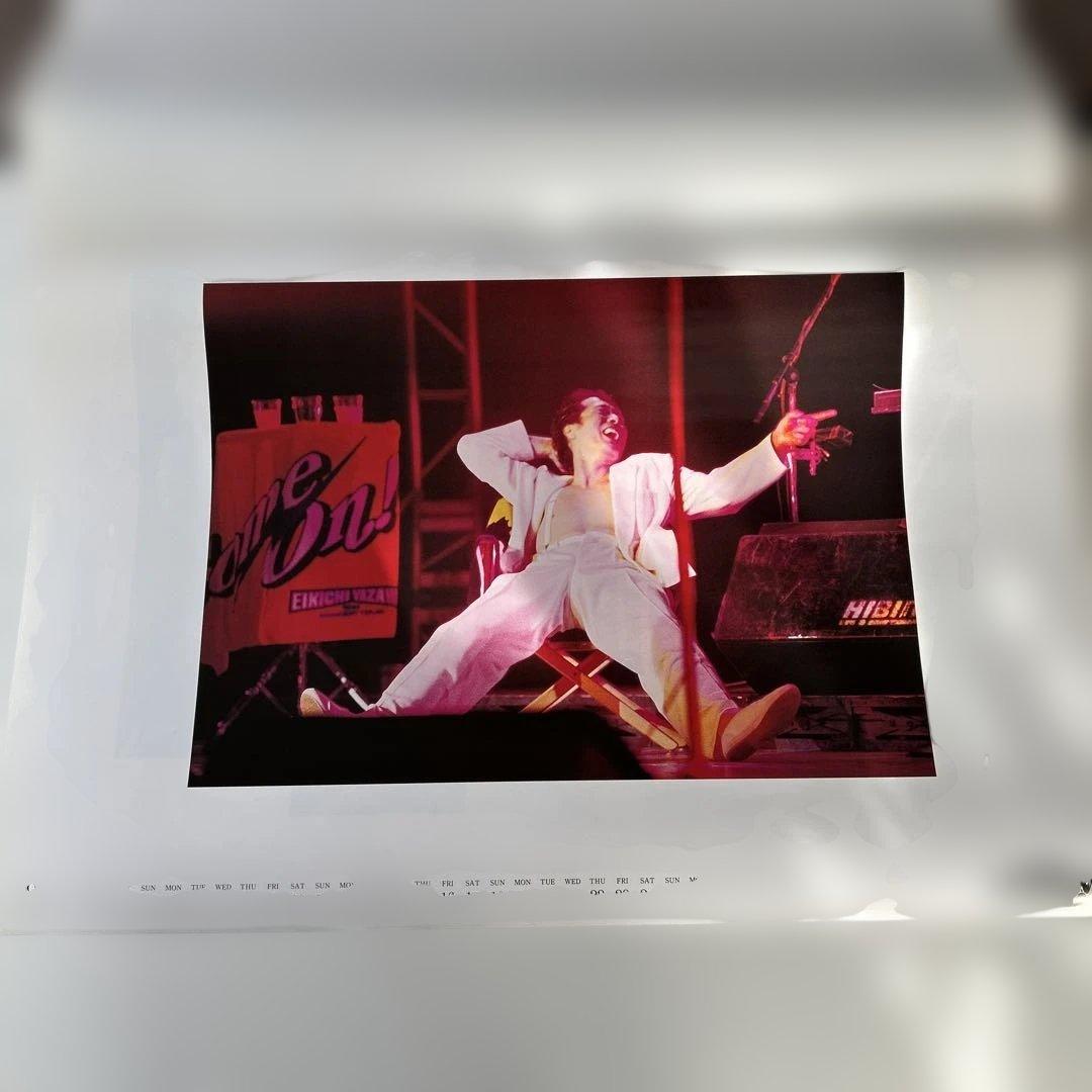 矢沢永吉1994 B2カレンダー 32年前のレア商品です 表紙合わせて13