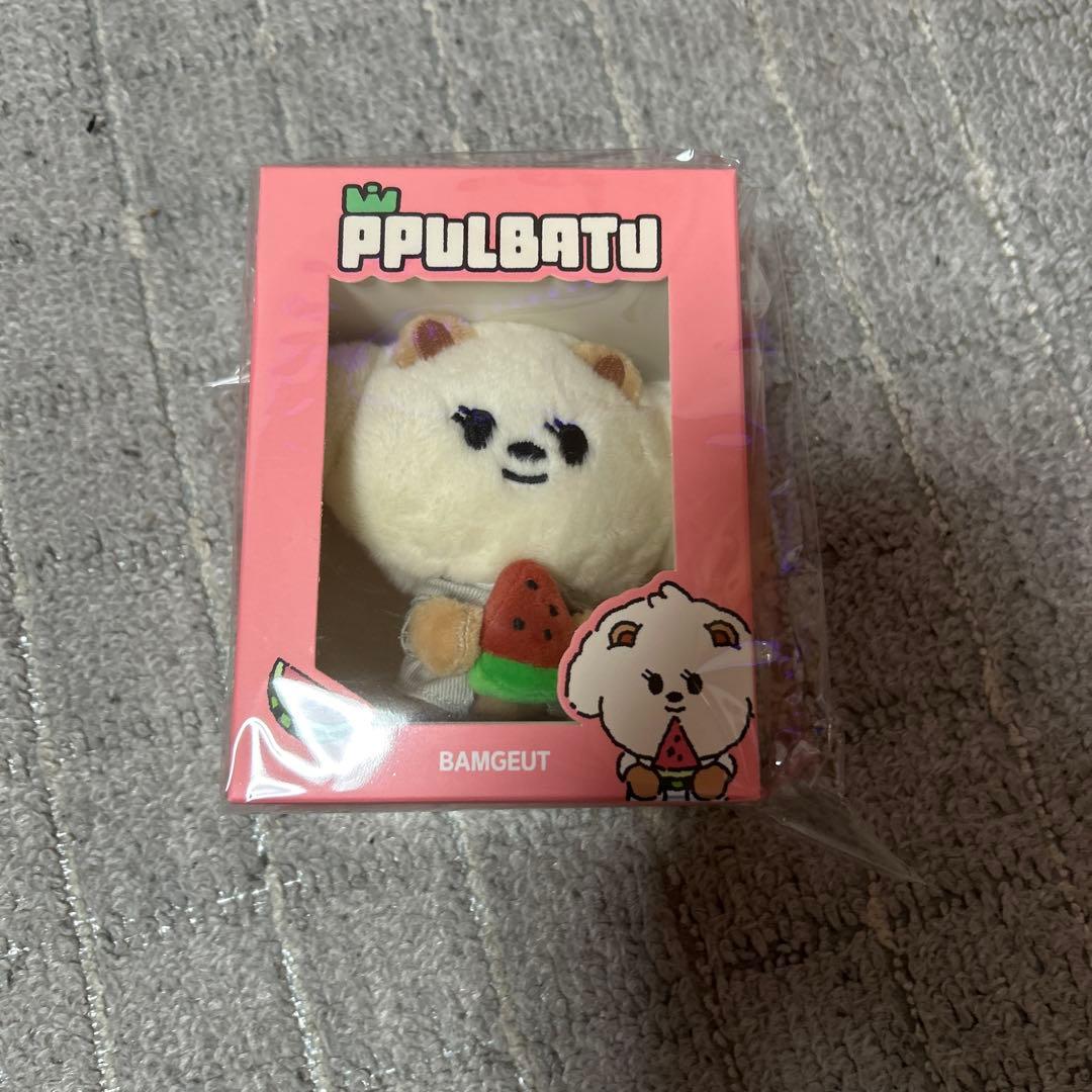 TXT》バムグッ キーリング ぬいぐるみ プルバトゥ 夏 スイカ ボムギュ