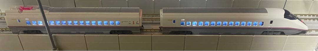 全車純正室内灯付き！　TOMIX 92725 JR E3系 秋田新幹線 こまち