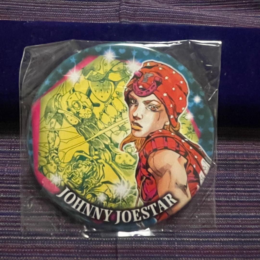 ジョニィ・ジョースター 缶バッジ ジョジョ展 金沢 スティールボールラン