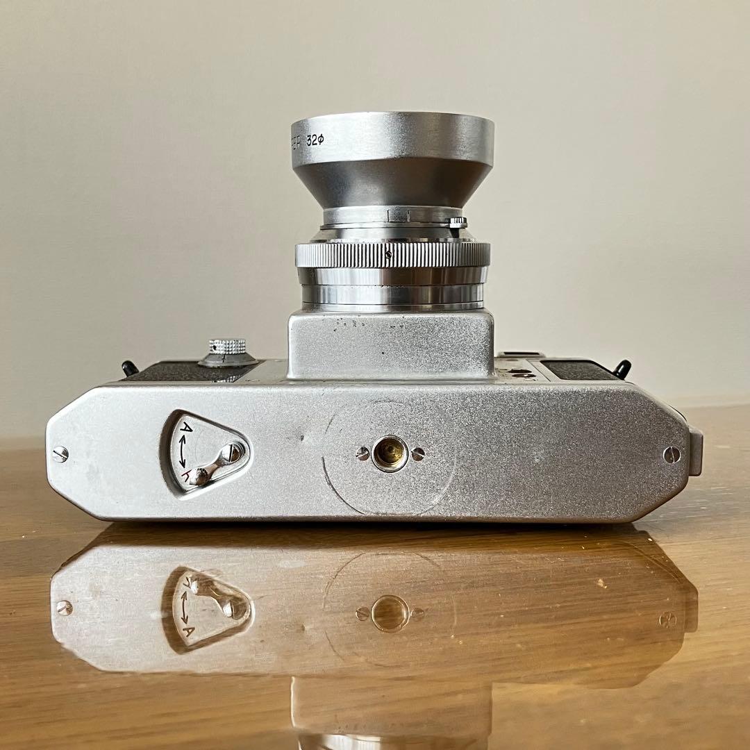 Asahiflex アサヒフレックス 一眼レフカメラ 革ケース付き