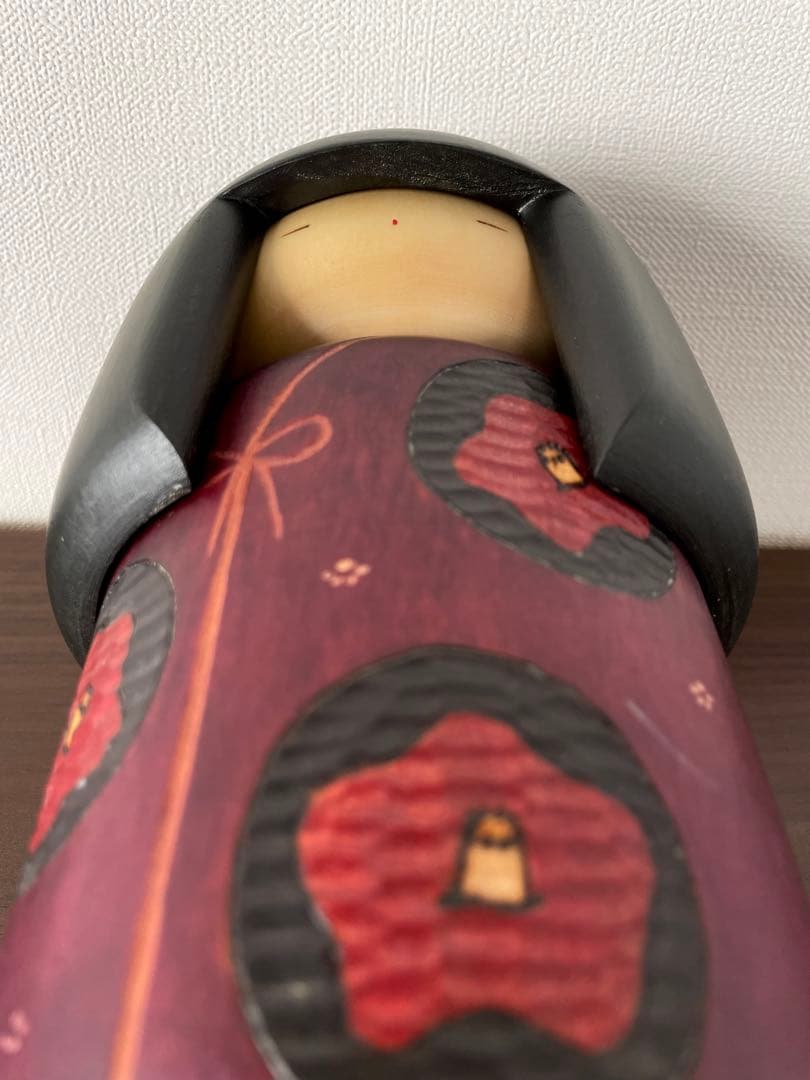 井口 悟 こけし 創作 kokeshi doll 人形 可愛い レトロ 工芸品 - メルカリ