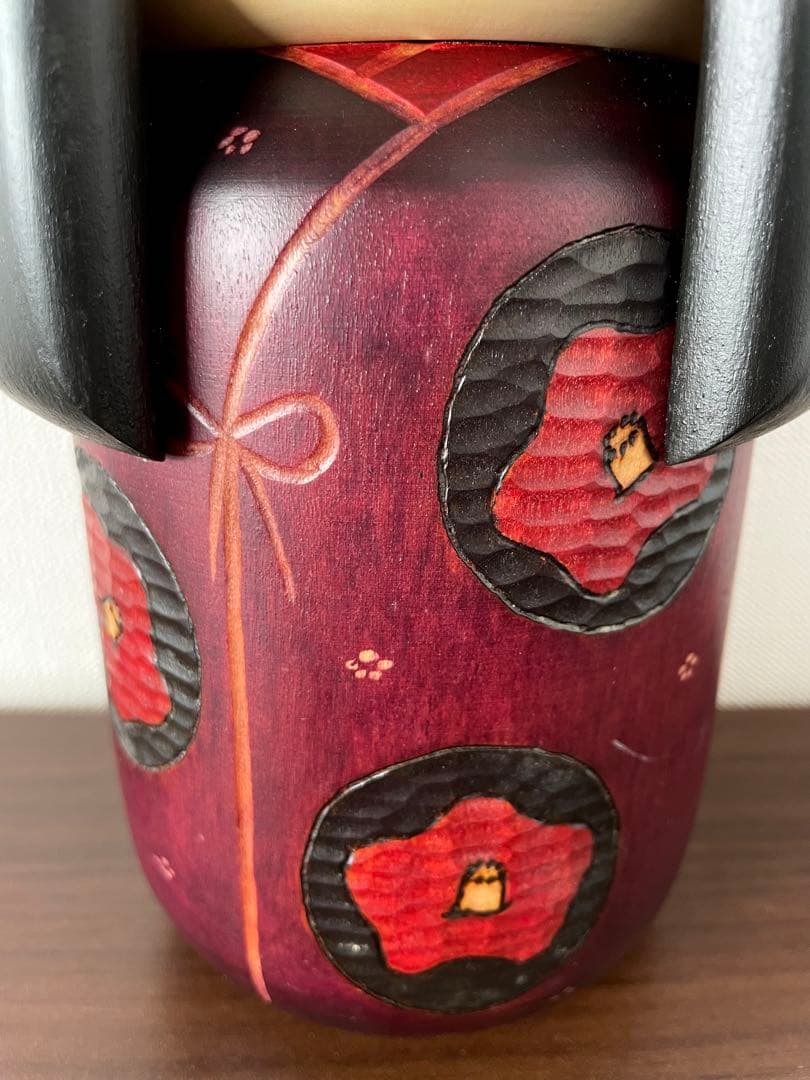井口 悟 こけし 創作 kokeshi doll 人形 可愛い レトロ 工芸品 - メルカリ