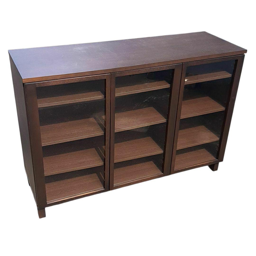 廃盤希少】 無印良品 キャビネット・大・ガラス扉 廃盤希少・送料無料