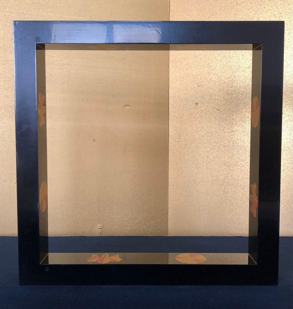 割引❗️《R》輪島塗 高台寺蒔絵 炉縁 宗樹造 共箱　251022い5