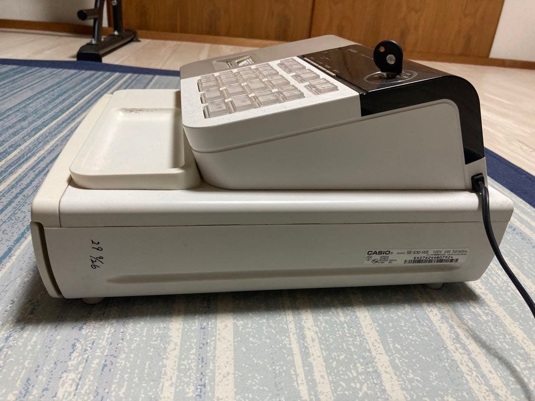 CASIO SE-S30-WE ホワイト レジスター動作確認済