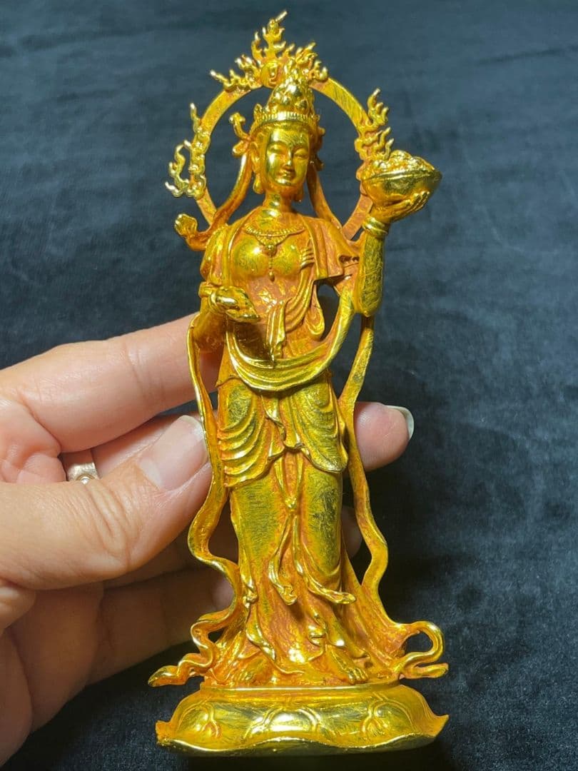 仏教美術 仏像 堅牢地神 辟邪 開運 風水 招財 置物 工芸品