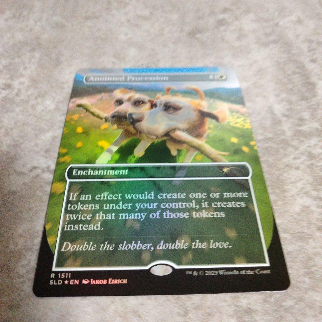 MTG　英語版foil　選定された行進